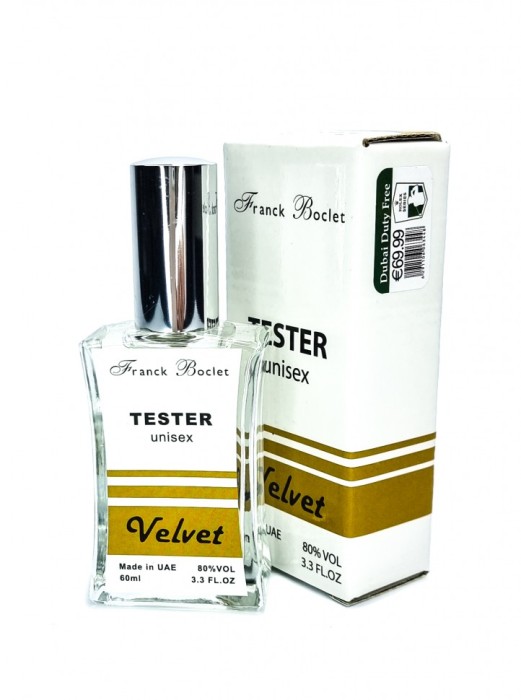 Franck Boclet Velvet (unisex) - TESTER 60 мл