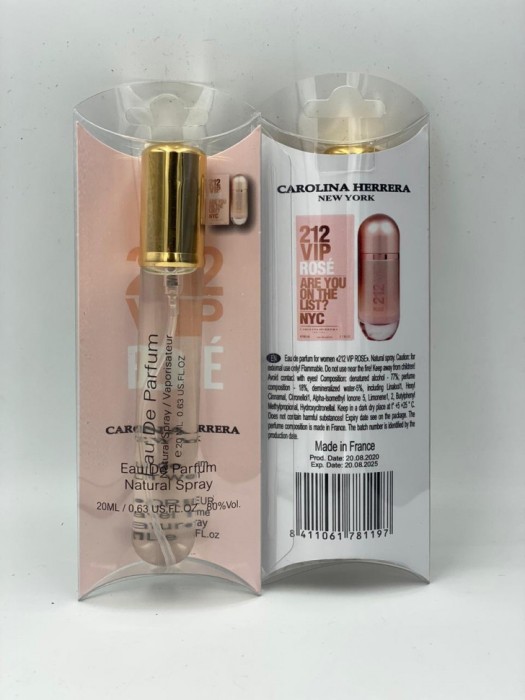 Carolina Herrera 212 Vip Rose 20 мл