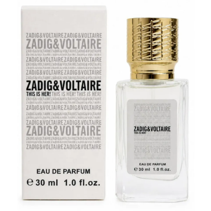 Мини-парфюм 30 мл ОАЭ Zadig &amp; Voltaire This is Her