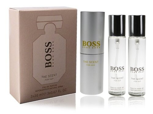 HUGO BOSS BOSS THE SCENT FOR HER - НАБОР MINI 3Х20 мл