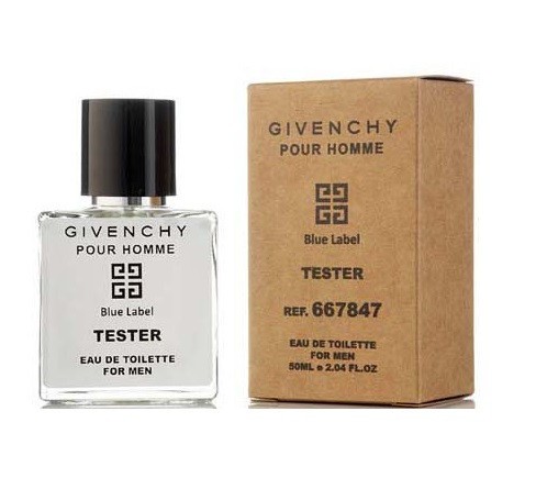 Мини-Тестер Givenchy Pour Homme Blue Label 50 мл (ОАЭ)