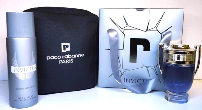 Подарочный набор парфюм + дезодорант Paco Rabanne Invictus