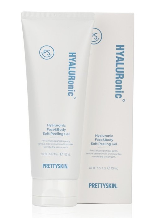 Мягкая пилинг-скатка для лица и тела с гиалуроновой кислотой Pretty Skin Hyaluronic Face &amp; Body Soft Peeling Gel 150 мл