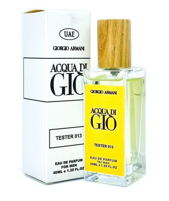 Тестер 40 мл UAE № 013 Giorgio Armani Acqua di Gio Pour Homme