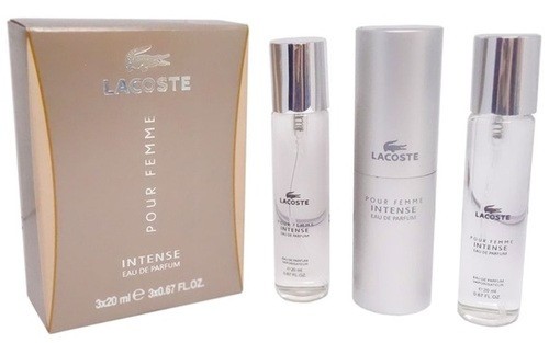 LACOSTE POUR FEMME INTENSE - НАБОР MINI 3Х20 мл