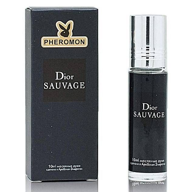 Масляные духи с феромонами Christian Dior Sauvage 10 мл