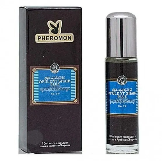 Масляные духи с феромонами Shaik Opulent Blue №77 10 мл