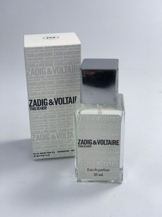 Мини-парфюм 25 ml ОАЭ Zadig & Voltaire This is Her