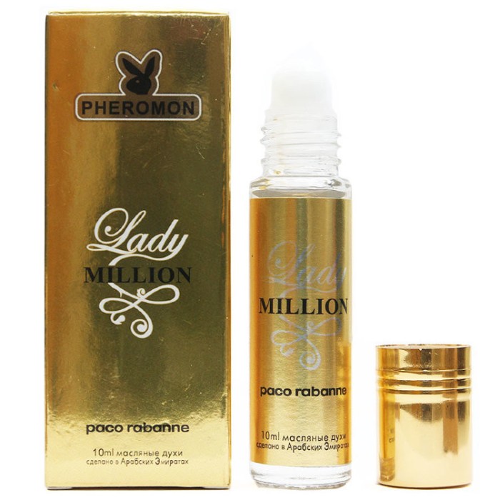 Масляные духи с феромонами Paco Rabanne Lady Million 10ml