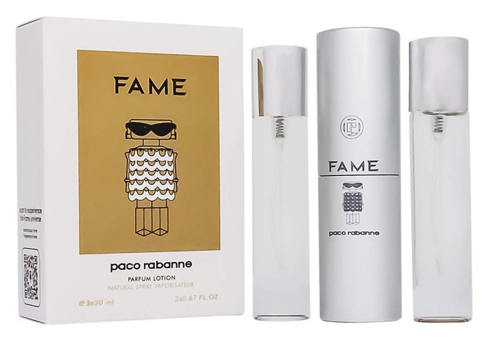 Набор Мини 3x20 мл - Paco Rabanne Fame