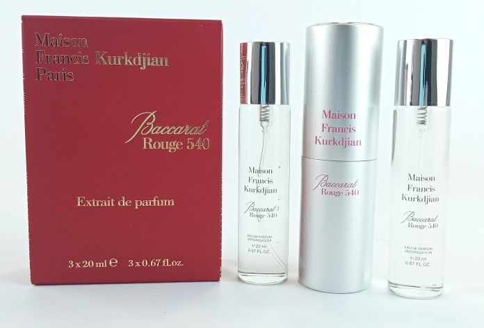 MAISON FRANCIS KURKDJIAN BACCARAT ROUGE 540 EXTRAIT - НАБОР MINI 3Х20 мл