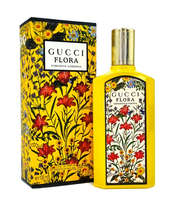 Gucci Flora Gorgeous Gardenia Eau de Parfum 2021 (Желтая) 100 мл (EURO)