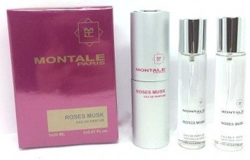 MONTALE ROSES MUSK- НАБОР MINI 3Х20 мл