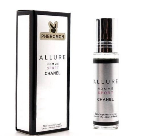 Масляные духи с феромонами Chanel Allure Homme Sport 10 мл