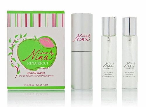NINA RICCI LOVE BY NINA - НАБОР MINI 3Х20 мл