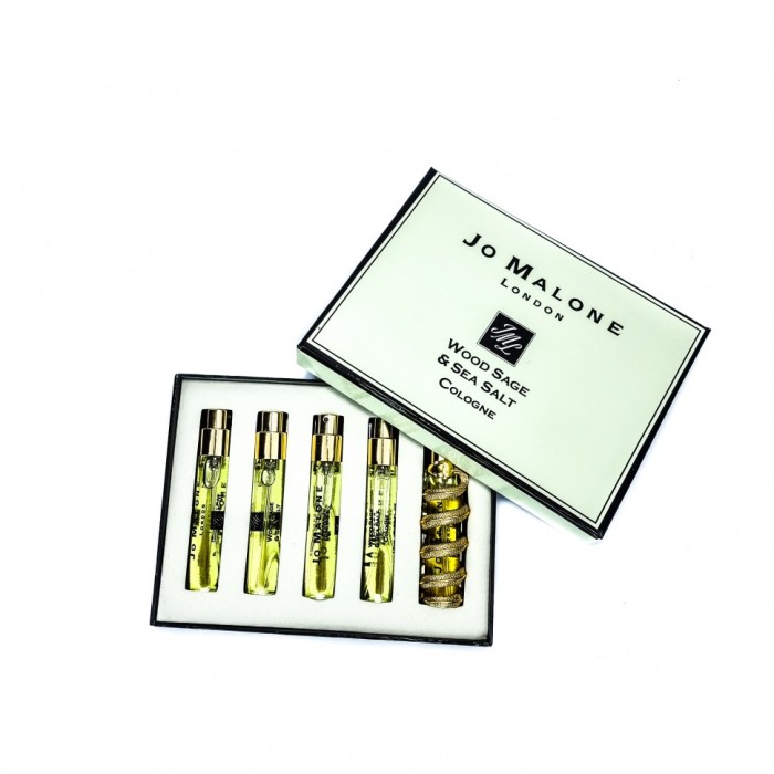Набор парфюма Jo Malone Wood Sage & Sea Salt  5х12 мл (змея)