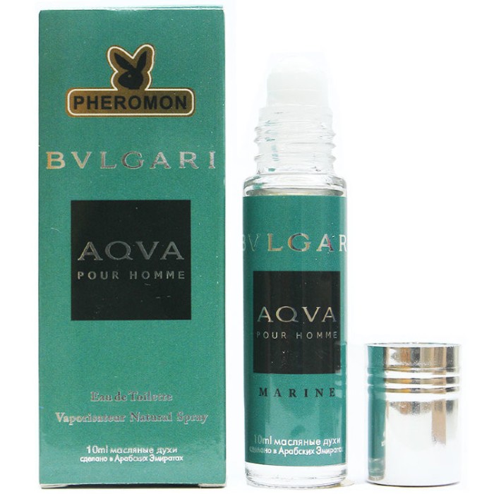 Масляные духи с феромонами Bvlgari Aqva Pour Homme 10ml