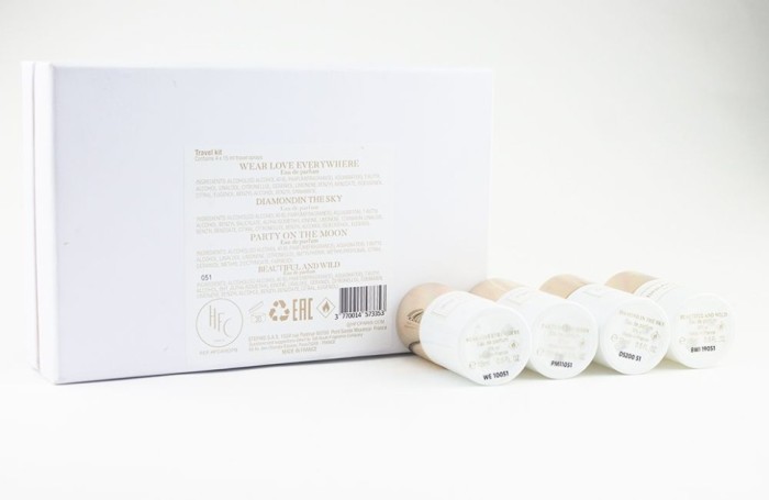 Набор HFC Travel Kit White, 4x15 ml