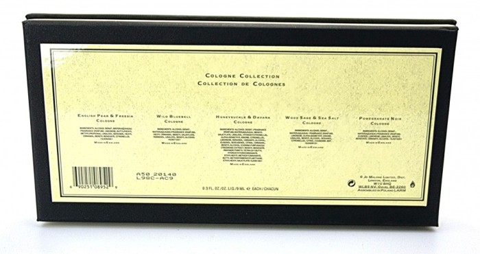 Набор Jo Malone Cologne Collection 5x9 ml (EWHWP)