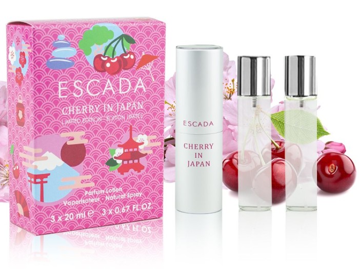 Escada Cherry In Japan - НАБОР MINI 3Х20 мл