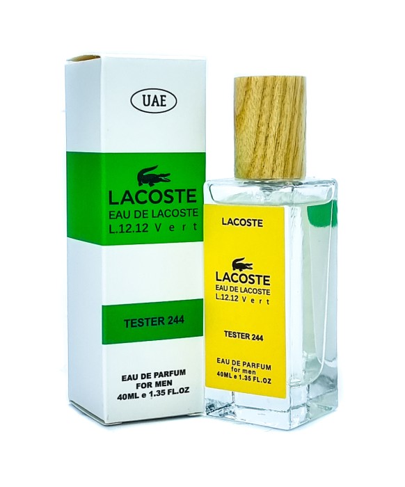 Тестер 40 мл UAE № 244 Lacoste Eau De Lacoste L.12.12 Vert