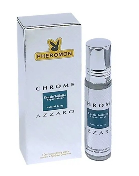 Масляные духи с феромонами Azzaro Chrome Pour Homme 10 мл