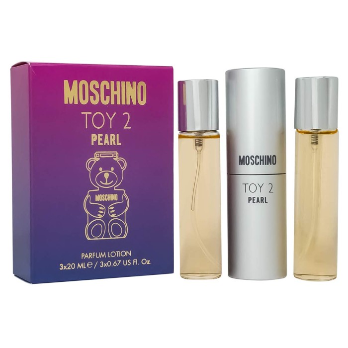 Moschino Toy 2 Pearl - НАБОР MINI 3Х20 мл