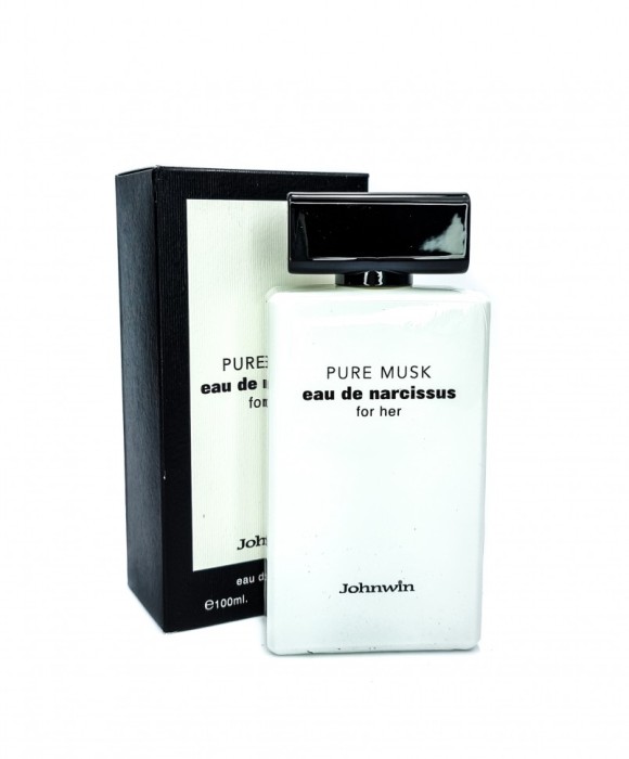Парфюмерная вода Johnwin Pure Musk Eau De Narelssus For Her 100 мл (ОАЭ)