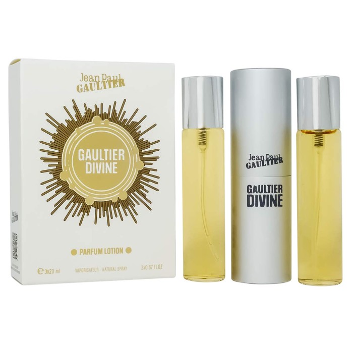 Jean Paul Gaultier Gaultier Divine - НАБОР MINI 3Х20 мл