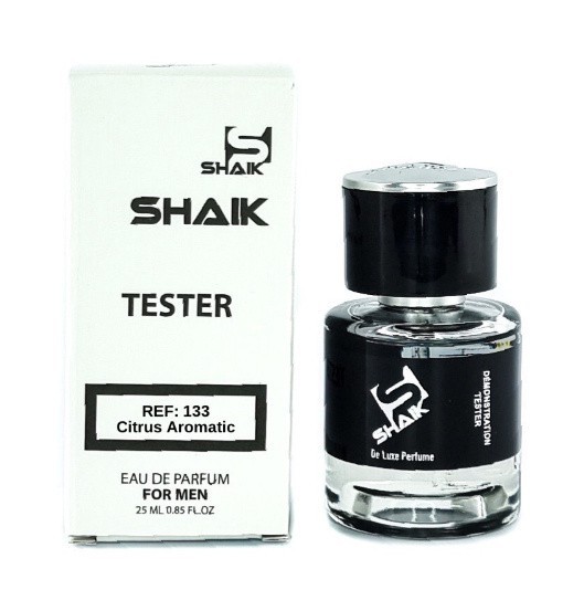 Тестер 25 мл Shaik M133 ( Azzaro Chrome for Men)