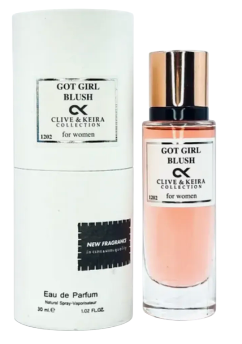Clive &amp; Keira 1202 Got Girl Blush (Carolina Herrera Good Girl Blush) 30 ml 