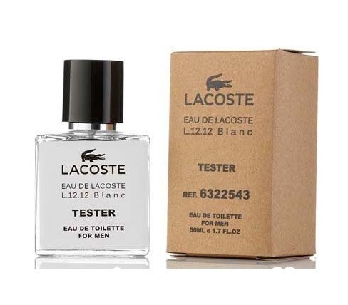 Мини-Тестер Lacoste Eau De L.12.12 Blanc 50 мл (ОАЭ)