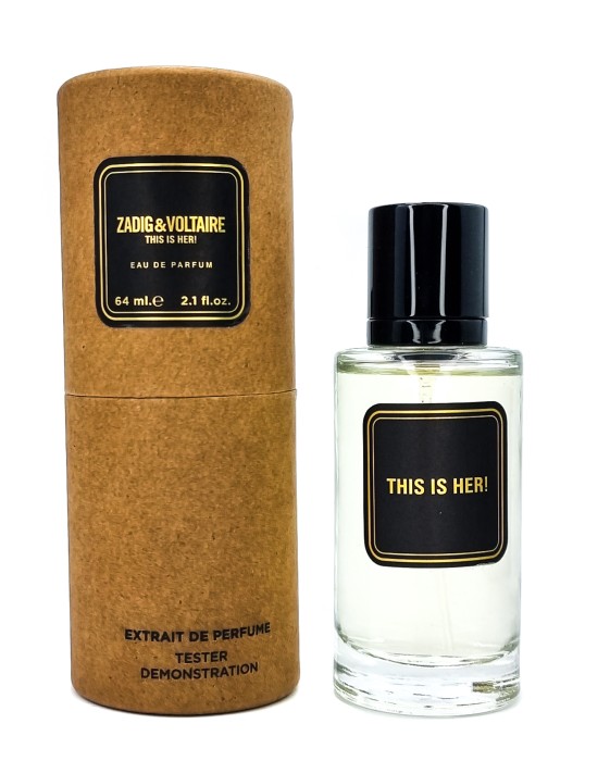 Тестер 64 мл Zadig & Voltaire This is Her (Туба)