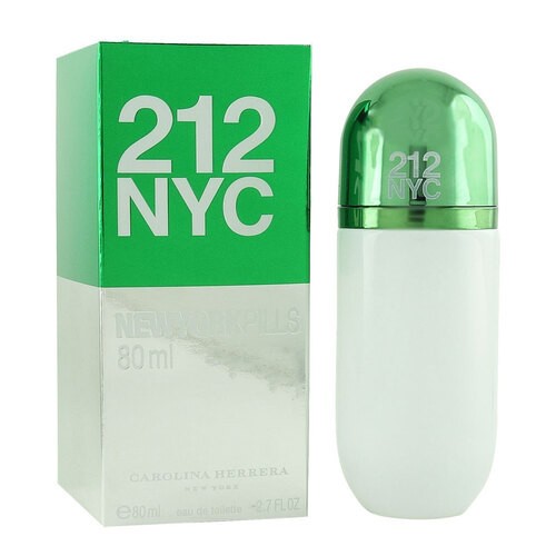 Парфюмерная вода Carolina Herrera 212 NYC Pilss 80 мл