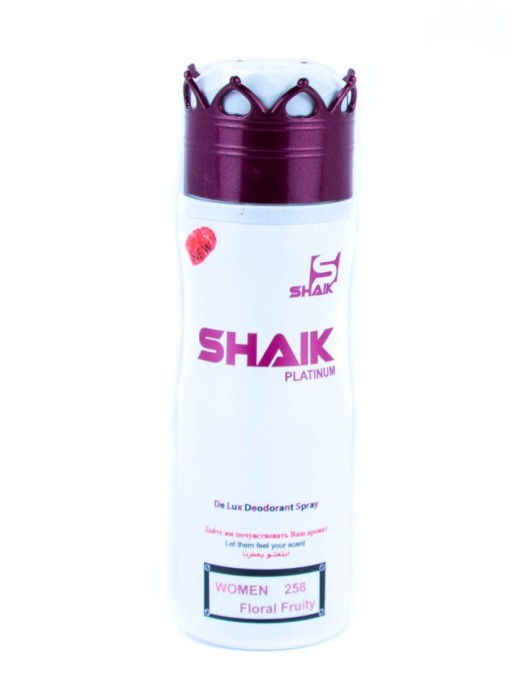 Дезодорант Shaik W258 (Azzaro Mademoiselle), 200 ml