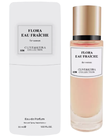 Clive &amp; Keira 1136 Flora Eau Fraiche (Gucci Flora By Gucci Eau Fraiche) 30 ml 