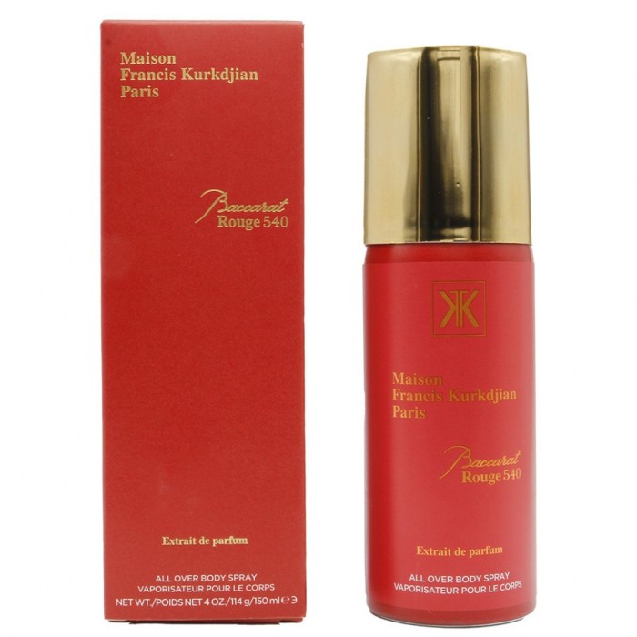 Дезодорант в коробке Maison Francis Kurkdjian Baccarat Rouge 540 Extrait de Parfum 150 ml