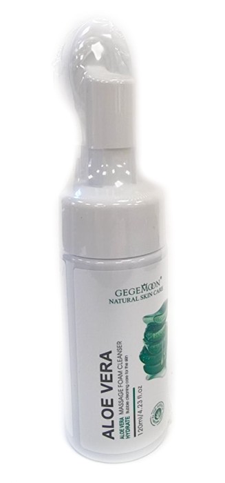 Пенка для умывания с щеточкой Gegemoon Aloe Vera 120 ml