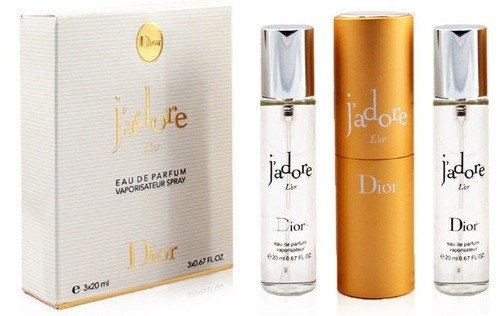 CHRISTIAN DIOR JADORE - НАБОР MINI 3Х20 мл