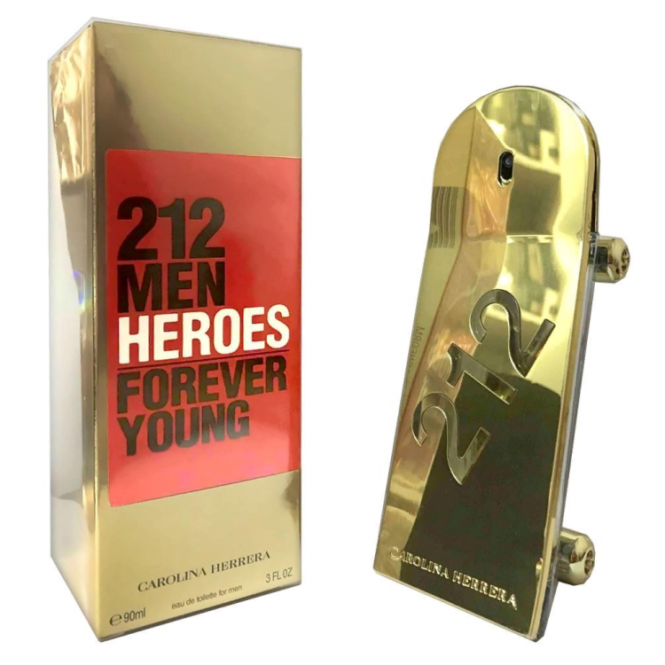 Carolina Herrera 212 Men Heroes Forever Young Gold 90 EURO