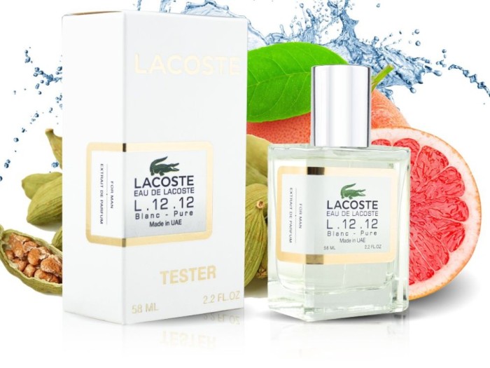 Тестер Lacoste Eau De Lacoste L.12.12 Blanc 58 мл