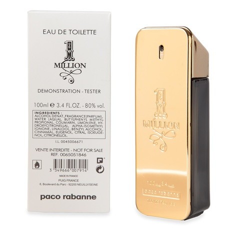 Тестер Paco Rabanne 1 Million 100 мл (EURO)