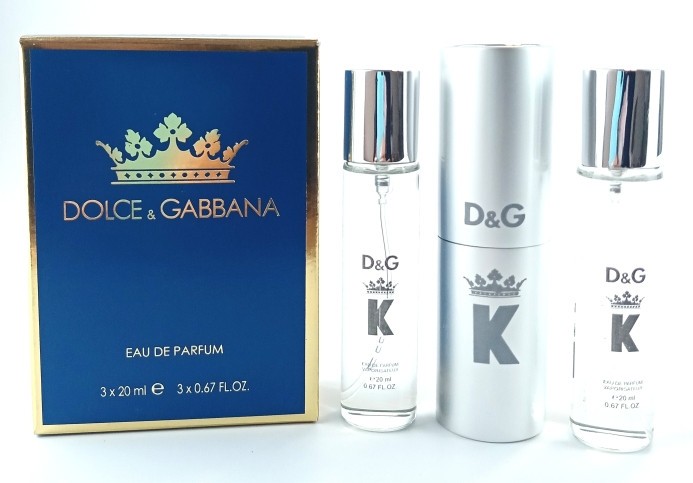DOLCE & GABBANA KING FOR MEN - НАБОР MINI 3Х20 мл