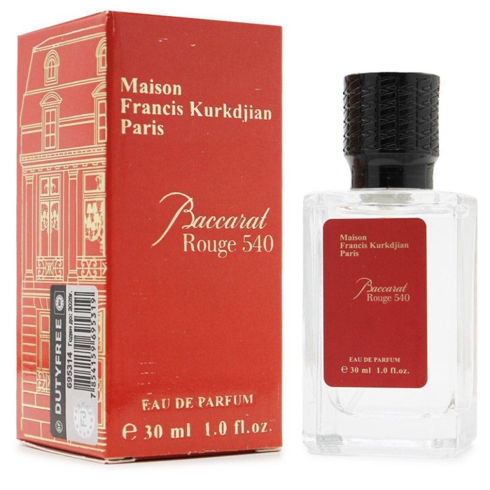 Мини-парфюм 30 мл ОАЭ Maison Francis Kurkdjian Baccarat Rouge 540 Extrait de Parfum