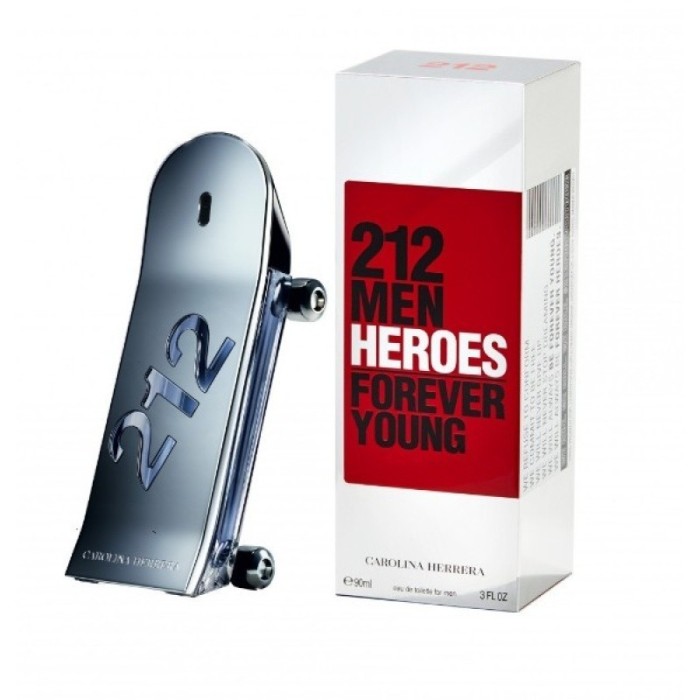 Туалетная вода Carolina Herrera 212 Men Heroes Forever Young 90 мл