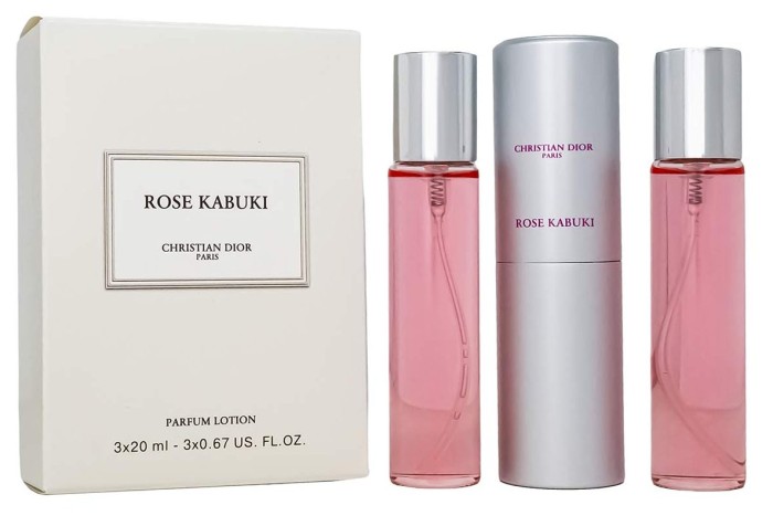 Набор Мини 3x20 мл - Christian Dior Rose Kabuki